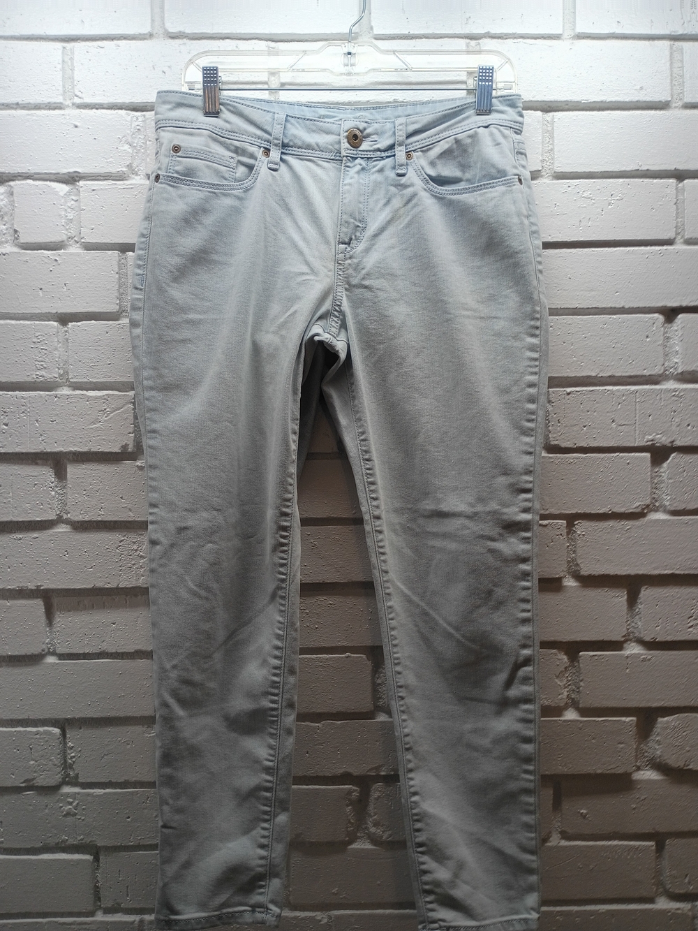 American Rag Light Blue Skinny Jeans High Stretch Size 9 Five Pocket